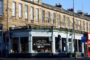 newington south edinburgh area factotum cafes delicatessens boasts bars restaurants shops centre popular collection city